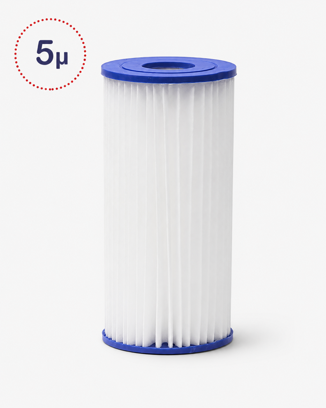 Filtre à eau Big Blue lavable 5 microns AquaPro 10 pouces